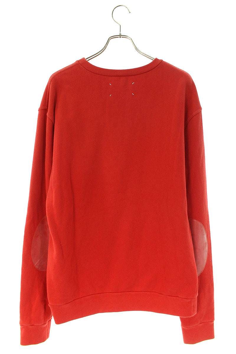 メゾンマルジェラ 18AW S30GU0075 PVCエルボーパッチクルーネック  