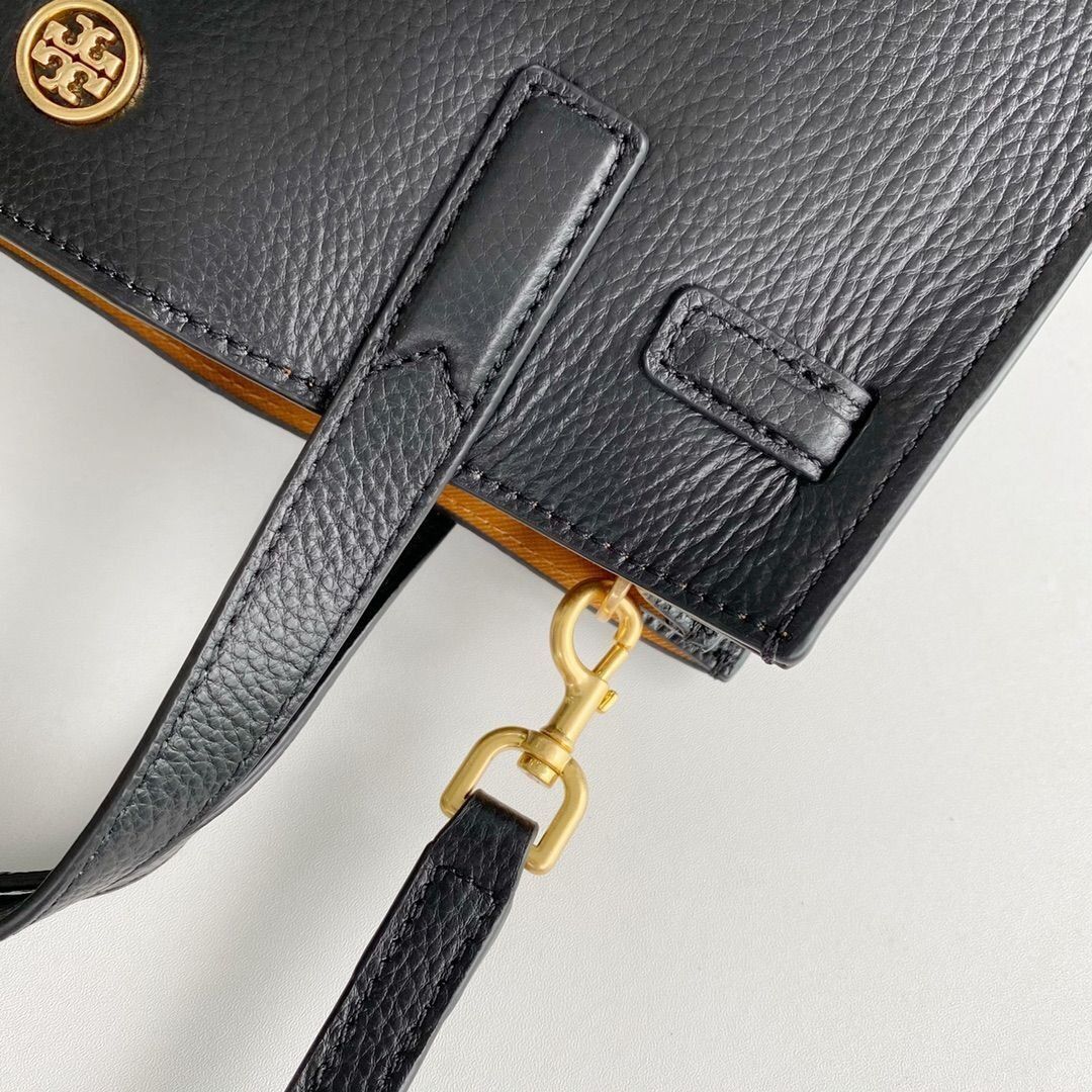 TORY BURCH　トリーバーチ Walker Small Satchel ミニ ハンドバッグ ショルダーバッグ ウォーカー スモール サッチェル アウトレット ブラック　#73625