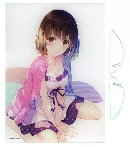 冴えない彼女の育てかた 加藤恵 アクリルパネル 冴えない彼女の育てかた Fine » 描き下ろし 加藤恵 アクリル