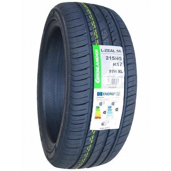 タイヤホイール 4本セット ELEMENT L437 215/45R17 17インチ 9J +30 5H