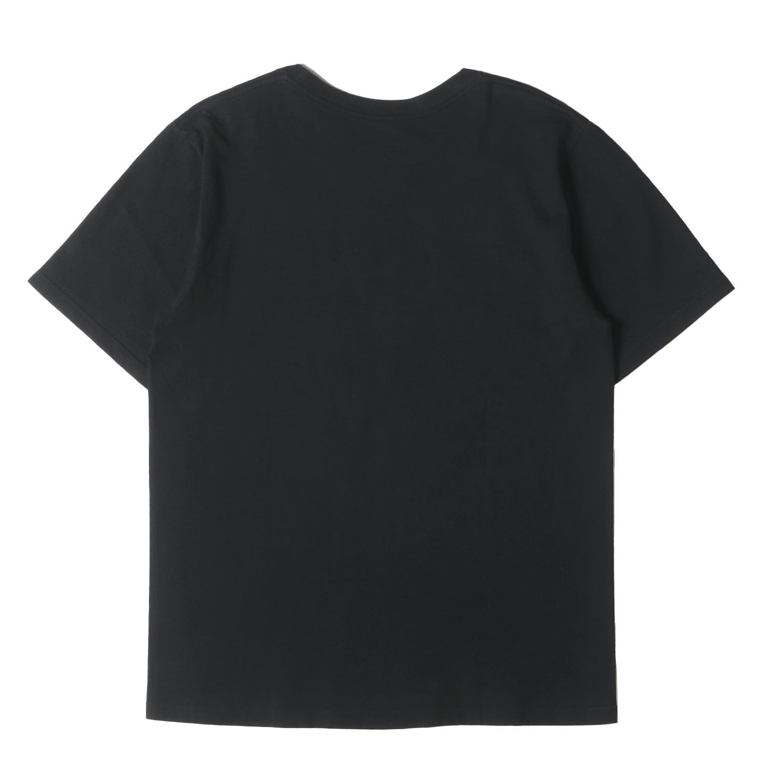 WTAPS 黒の半袖トップス ブランドロゴ ファッション WTAPS 黒の半袖トップス