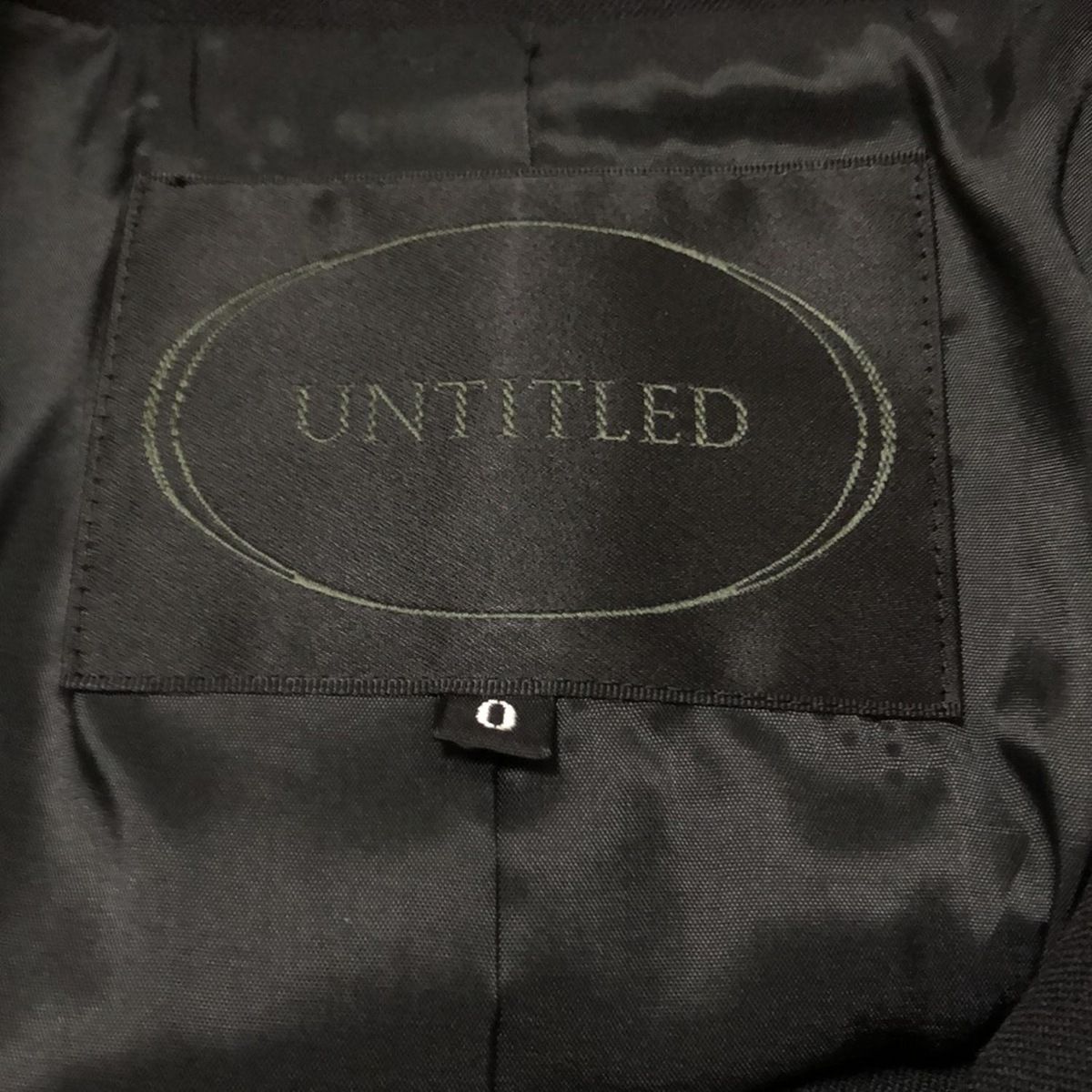極美品♡UNTITLED アンタイトル パンツスーツ ウール 背抜き　黒 1 S UNTITLED｜アンタイトルのパンツ通販 - ZOZOTOWN