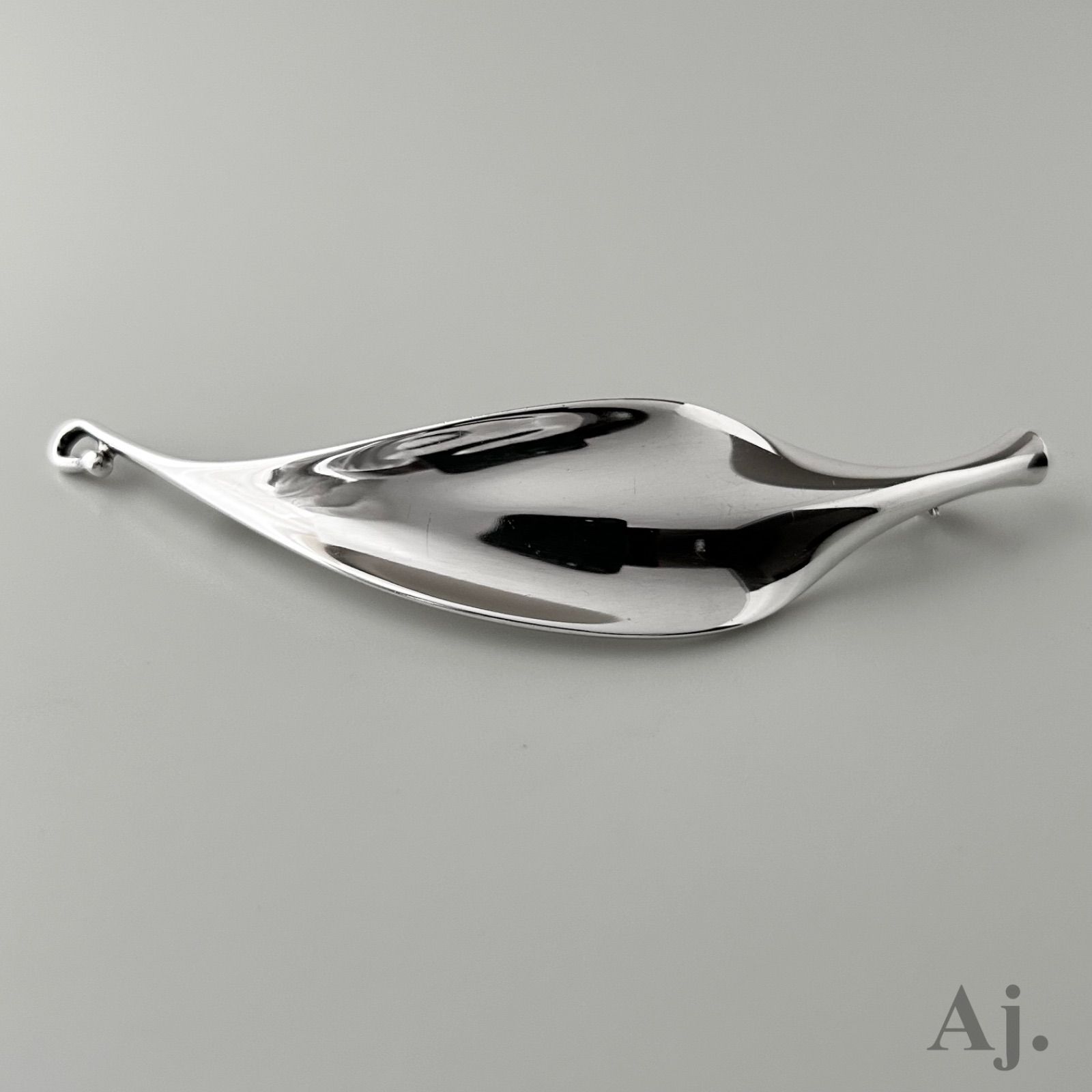   ジョージジェンセン ブローチ 391 ジョージジェンセン 391 リーフ ブローチ GEORG JENSEN 1 - メルカリ