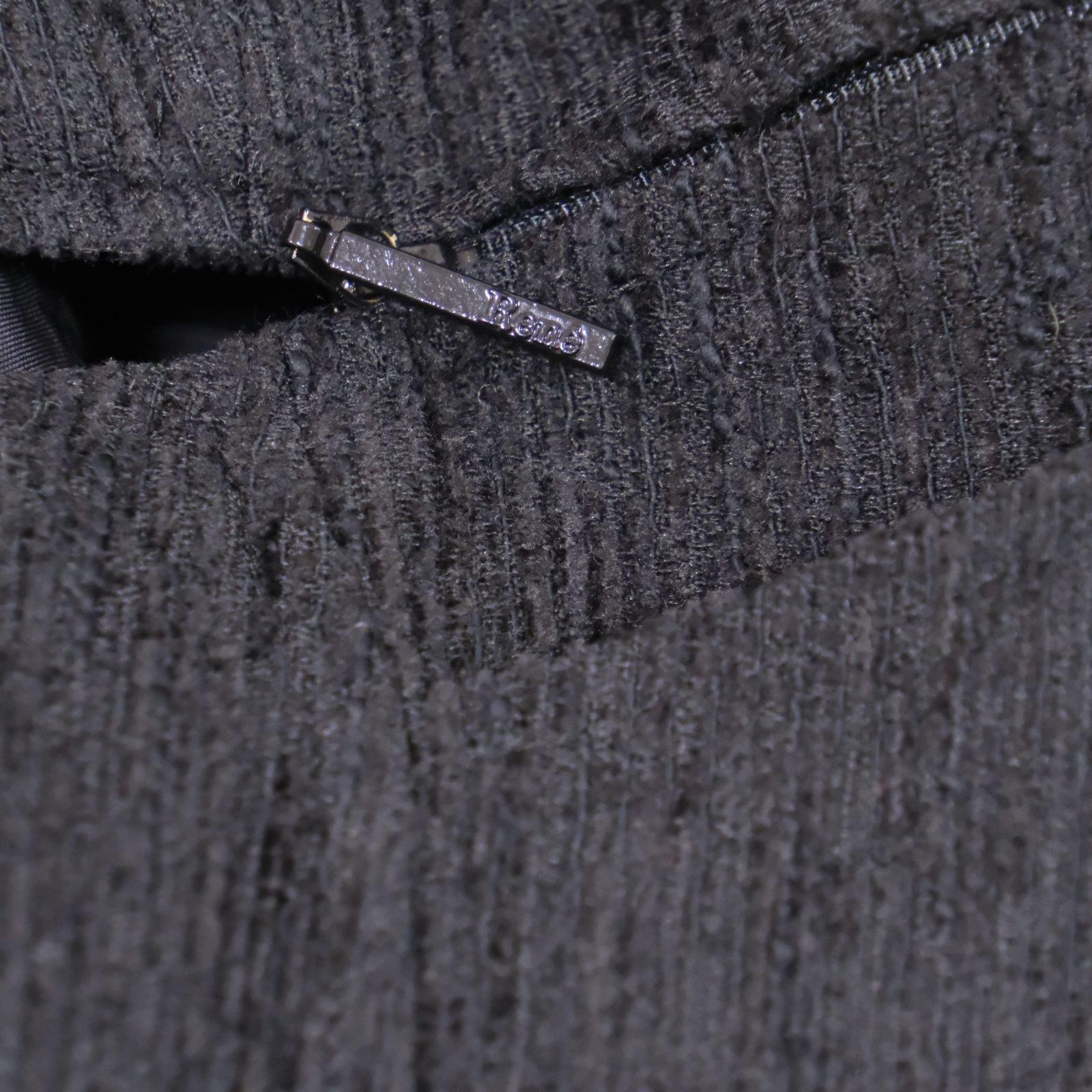 Rene ルネ TISSUE ツイード ショートパンツ キュロット サイズ36 黒