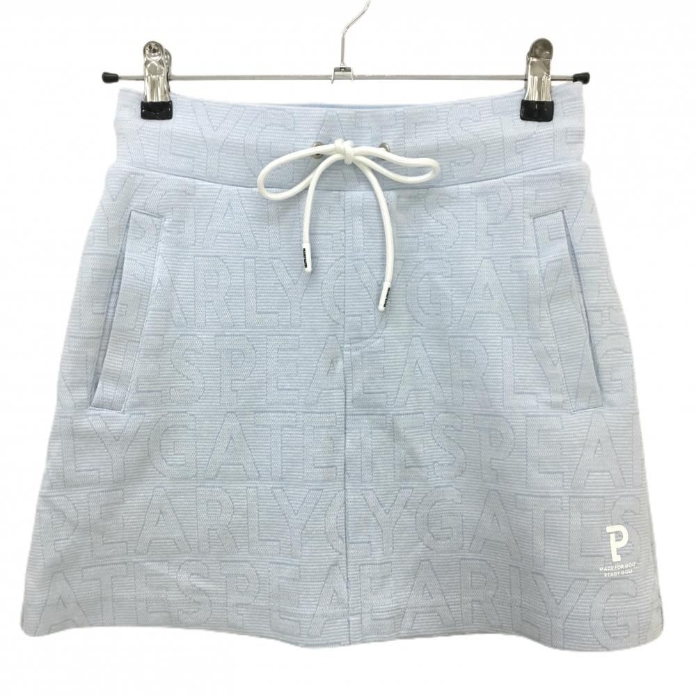 新品タグ付き【PGG パーリーゲイツ】ウエスト総ゴム スカート 00 パーリーゲイツ PG 【透湿保温】チェック柄バックプリーツ