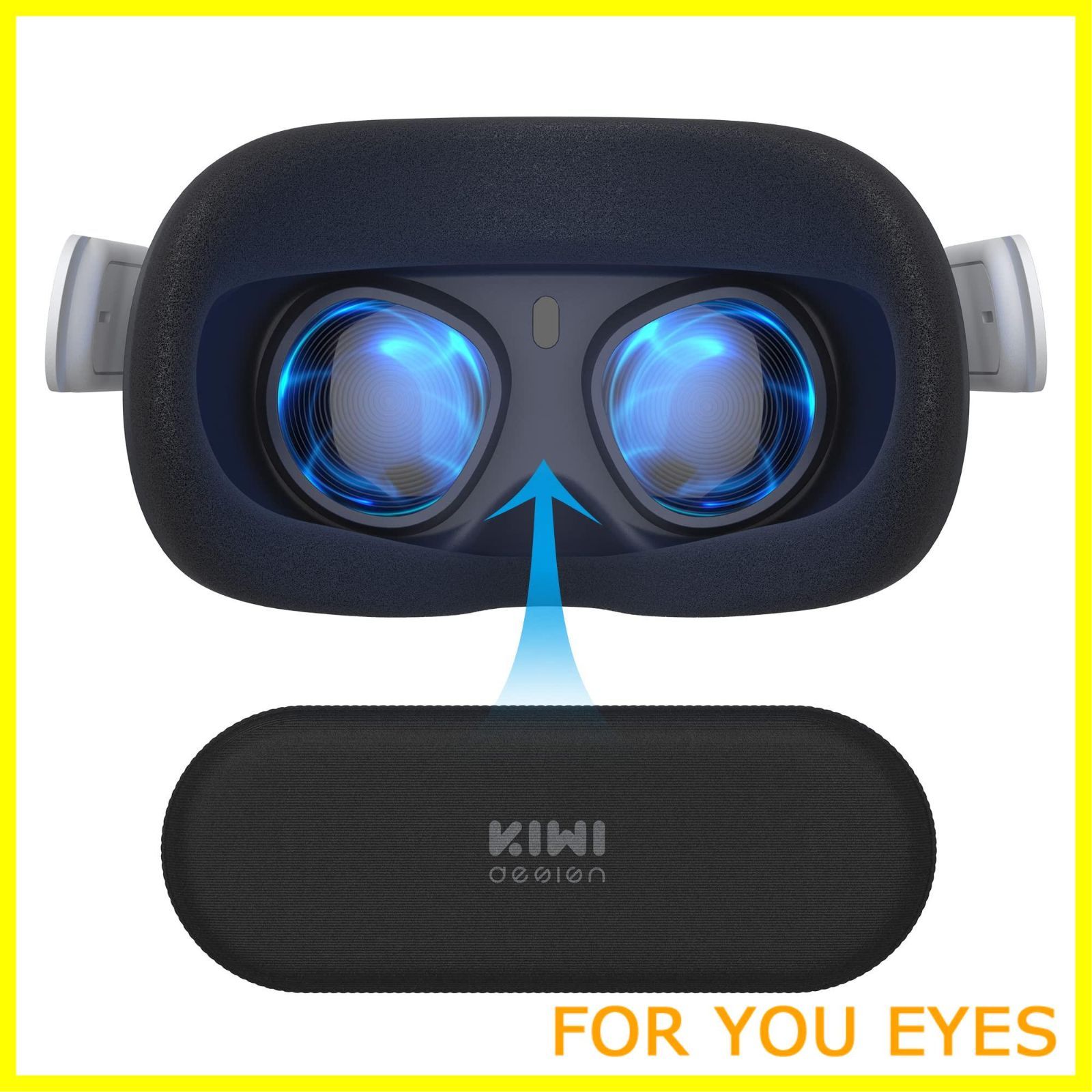 特価商品】KIWI design レンズプロテクター Quest 3/2