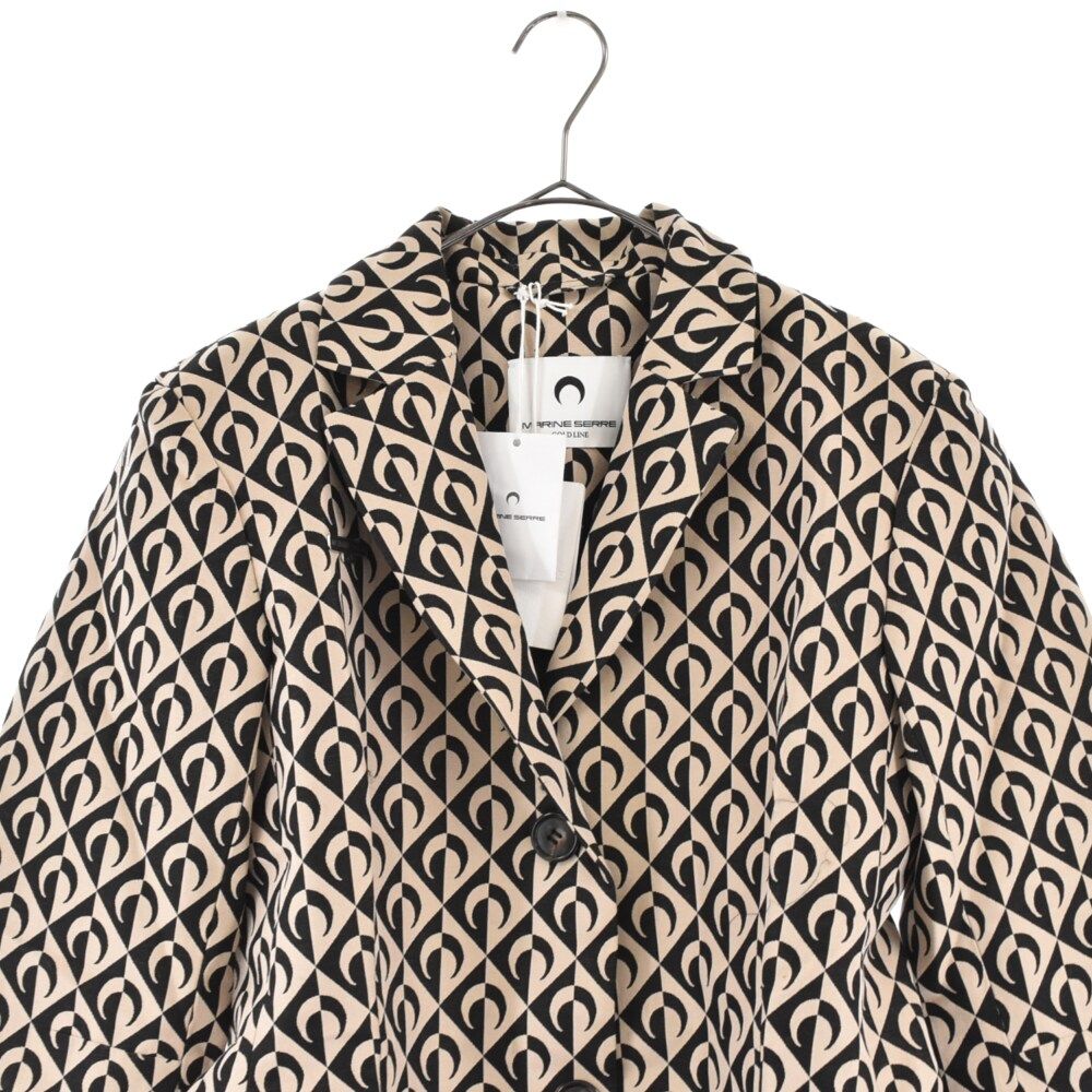 MARINE SERRE (マリーン セル) Moon cotton jacket J057SS21W 総柄 