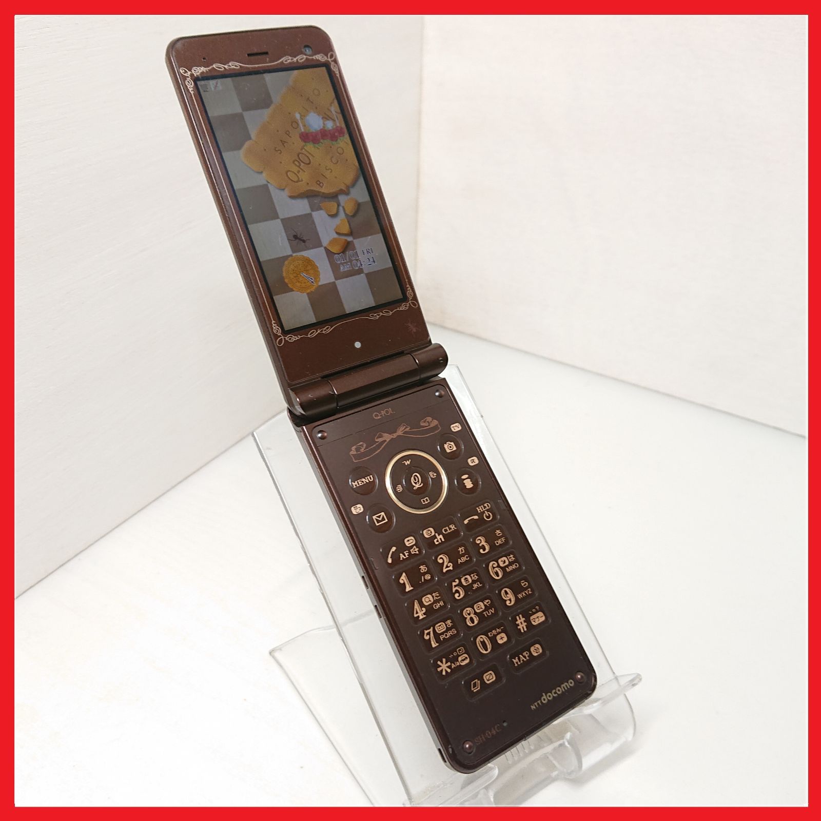 新品未使用 docomo STYLE series SH-04C Amazon | シャープ docomo STYLE series SH-04C Choco by Q-pot