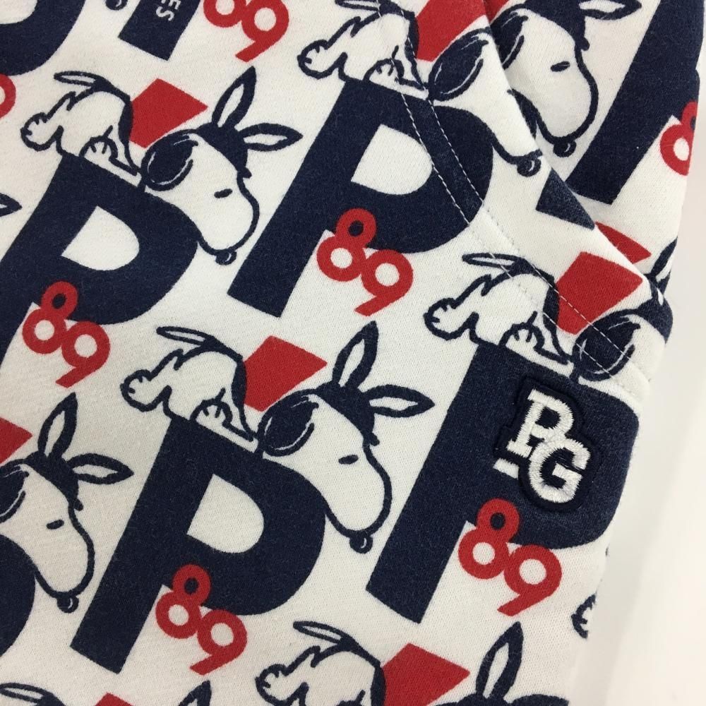 ☆SALE価格☆パーリーゲイツ×PEANUTS スカート 白×ネイビー スヌーピー