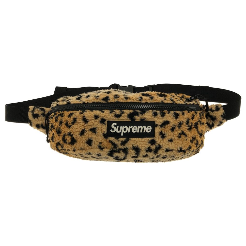 SUPREME (シュプリーム) 17AW Leopard Fleece Waist Bag レオパード