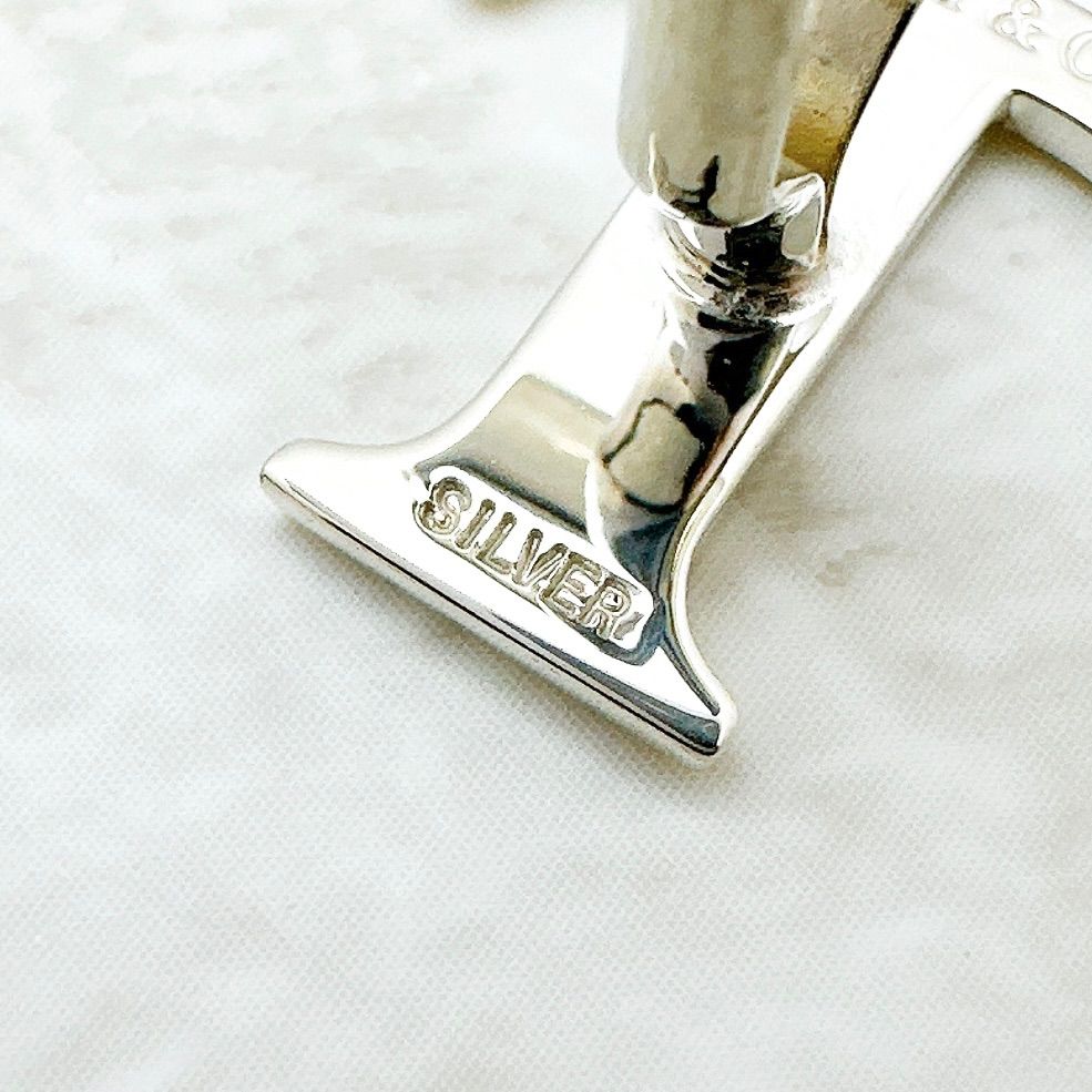 美品🌟Tiffany＆Co. T カフリンクス シルバー U - メルカリ