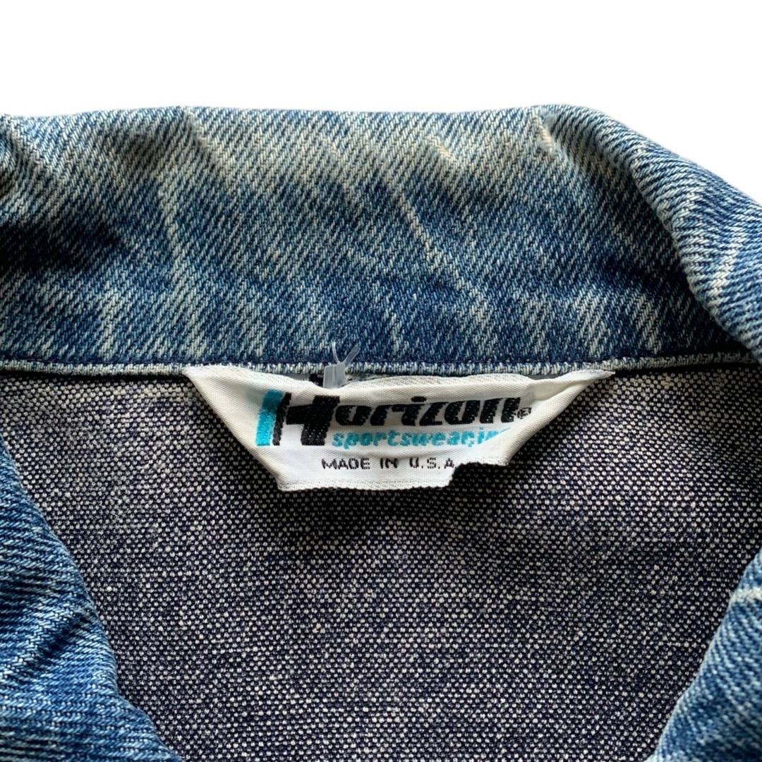 240201BRB55● Harizon USA製 Denim Jacket ビンテージ vintage デニムジャケット アメリカ製 ジャケット  ヴィンテージ ジージャン