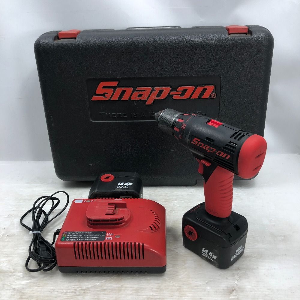スナップオン Snap-on CDR861MB ドライバドリル 中古品 ※充電器無 バッテリ一個 中古品 【ハンズクラフト宜野湾店】 ◇◇Snap-on スナップオン 電動工具 ドライバドリル 充電器・充電池2個