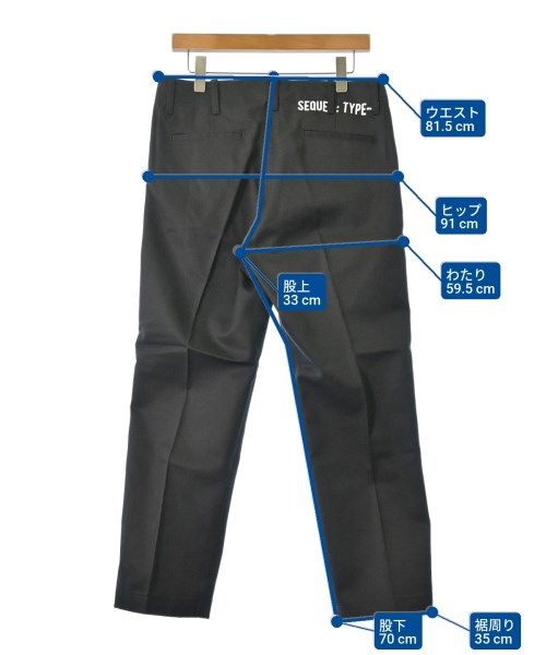 SEQUEL スラックス メンズ 【古着】【中古】【送料無料】 - メルカリ