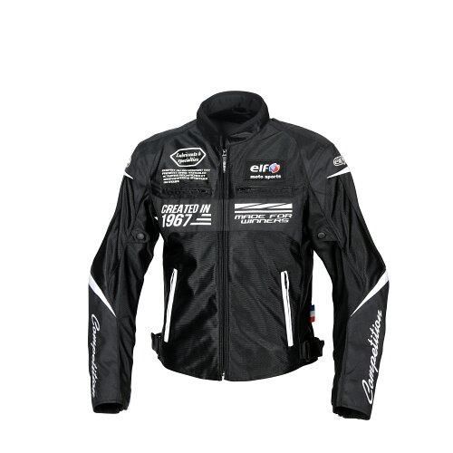 4営業日で発送 エルフ ELF elf イデアールメッシュジャケット Black＆Black WMサイズ 品番 EJ-S103-BK＆BK-WM