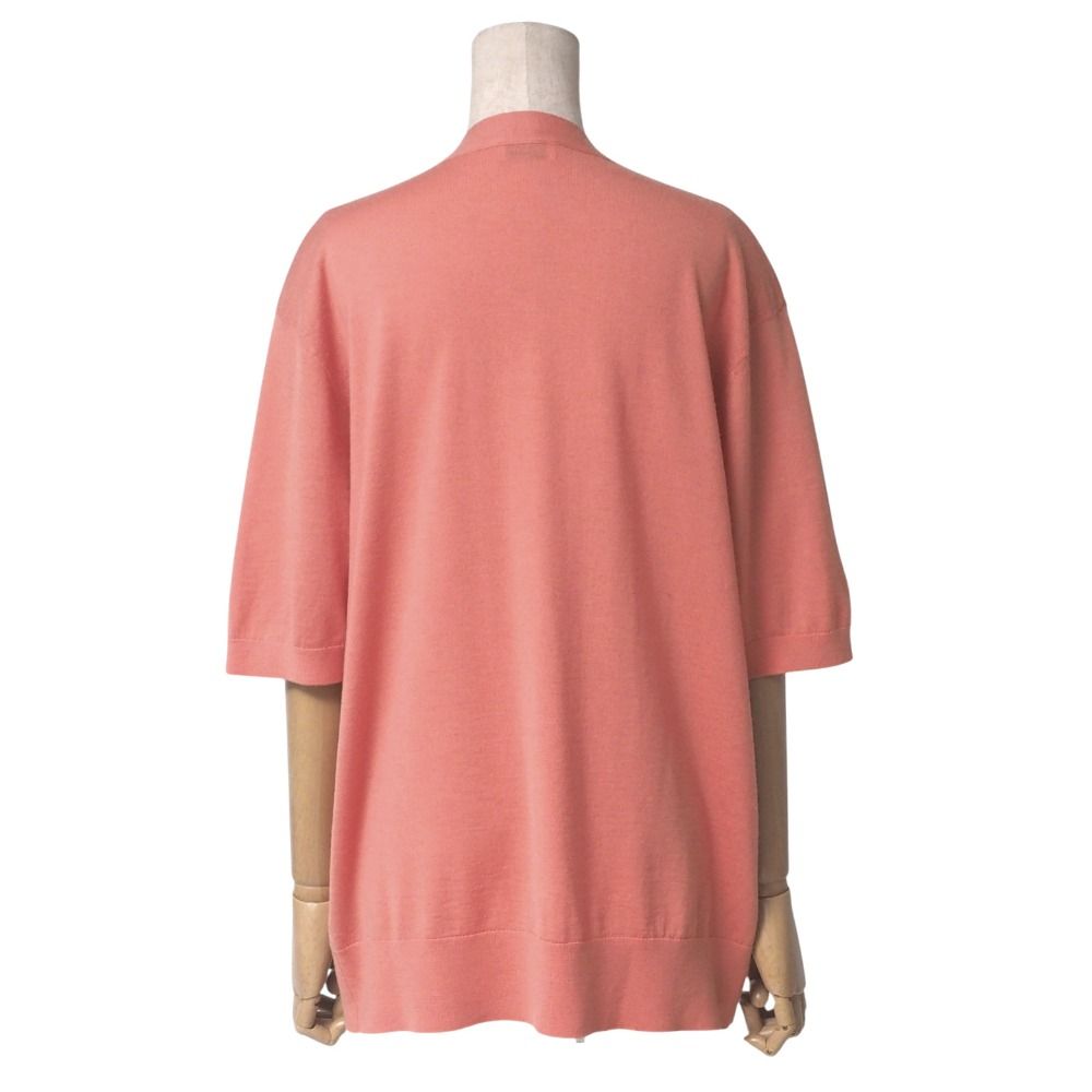 DRIES VAN NOTEN - DRIES VAN NOTEN ドリスヴァンノッテン カーディガン サイズM 半袖 ニット Vネック ブランド古着【中古】20250527/RA4924 DRIES VAN NOTEN ドリスヴァンノッテン カーディガン サイズM