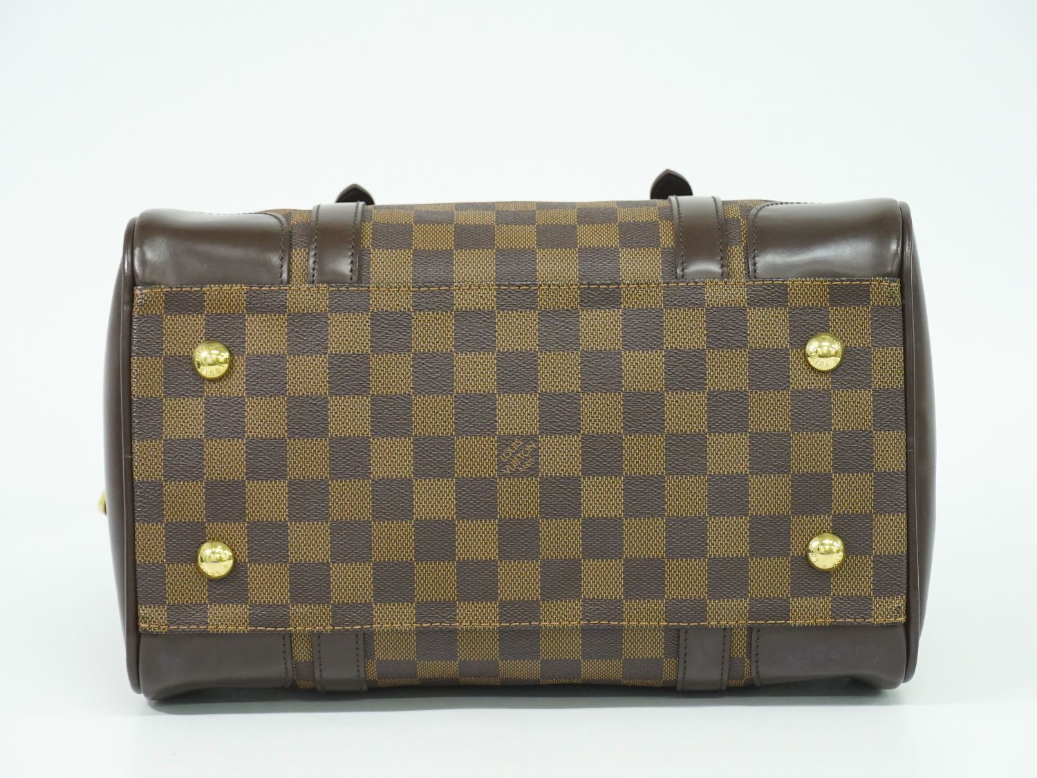 本物 ルイヴィトン LOUIS VUITTON LV バークレー ダミエ エベヌ
