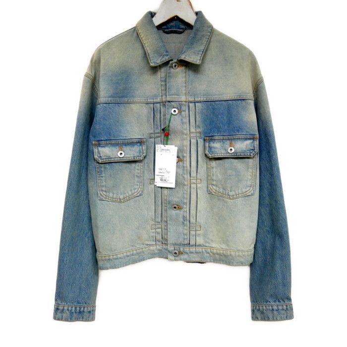 STONE  デニムジャケット S KENZO by NIGO ケンゾー ニゴー 国内正規 23SS STONE BLEACH DIRTY