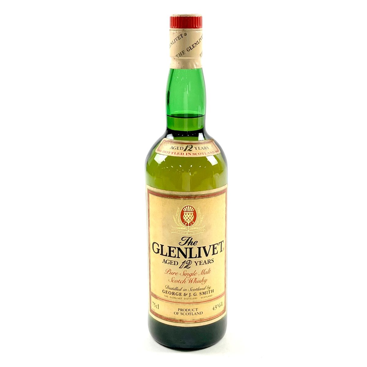 グレンリベット GLENLIVET 12年 旧ボトル 750ml スコッチウイスキー シングルモルト 古酒