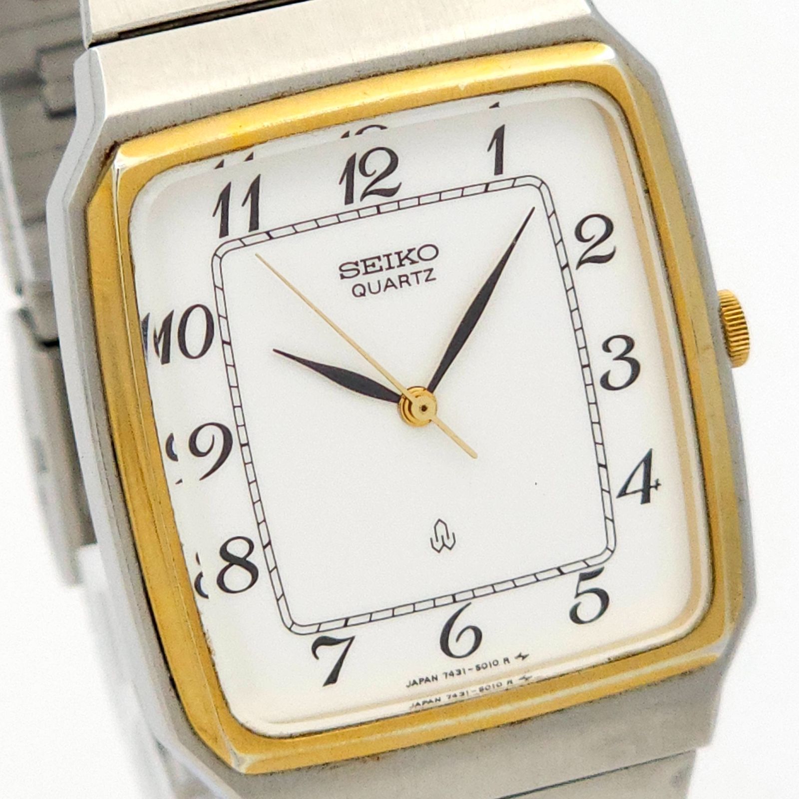 SEIKO セイコー【7431-5010】メンズ クォーツ腕時計動作品③ 2025年最新Yahoo!オークション -seiko 7431(セイコー)の中古品・新品