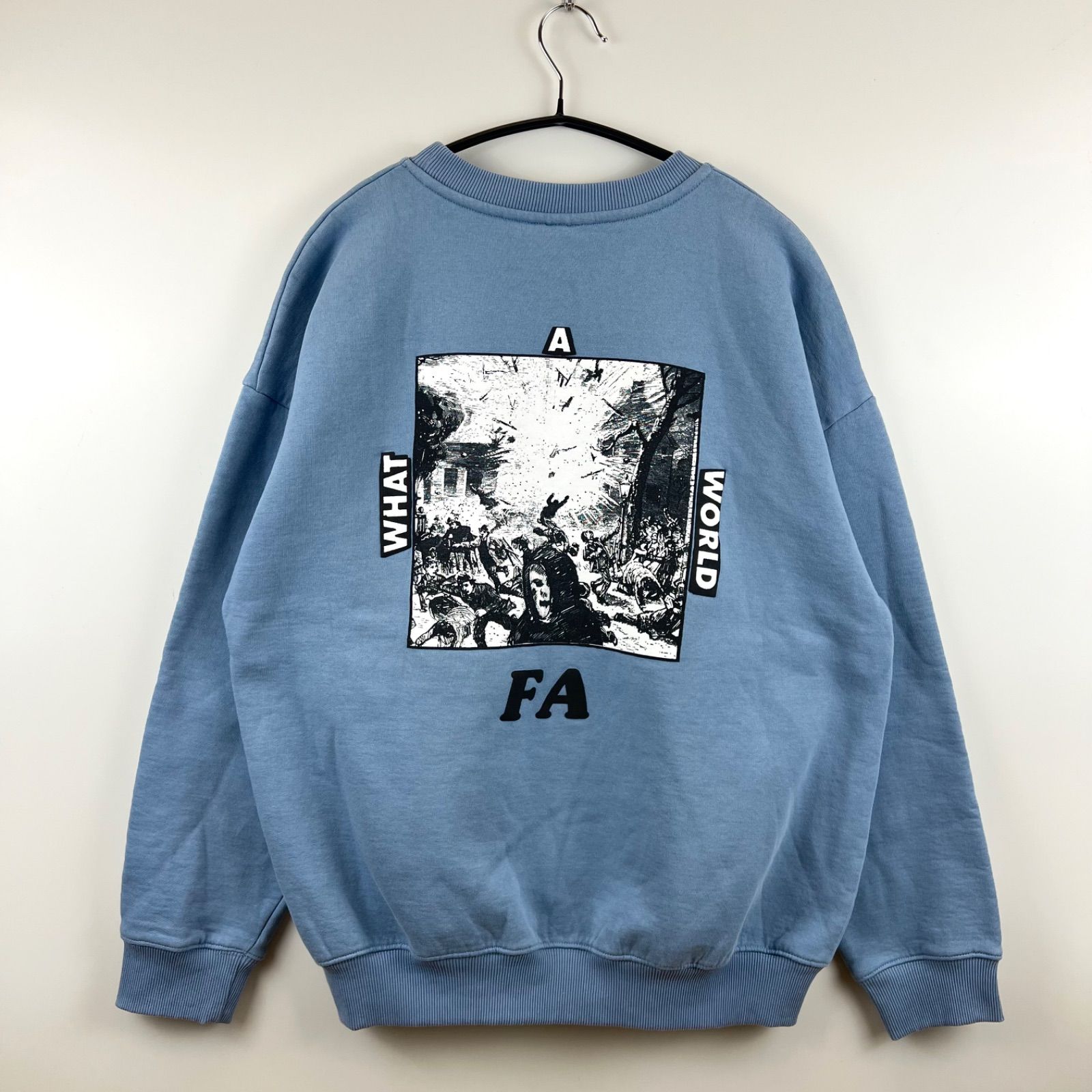 FUCKING AWESOME What A World Crew sweatshirts L ファッキンオーサム 
