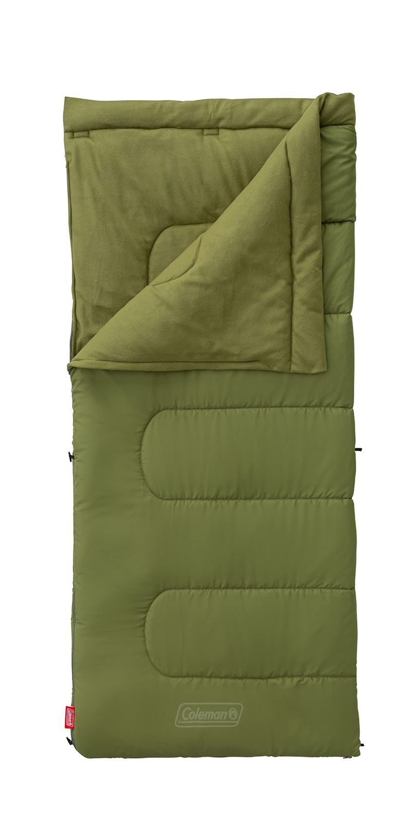 コールマンColeman 寝袋 パーカーC-3 オリーブ 封筒型 シュラフ ウォ