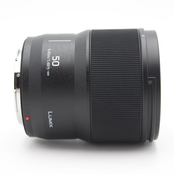 ほぼ新品 LUMIX 50mm F1.8 単焦点レンズ Lマウント用 LUMIX S 50mm F1.