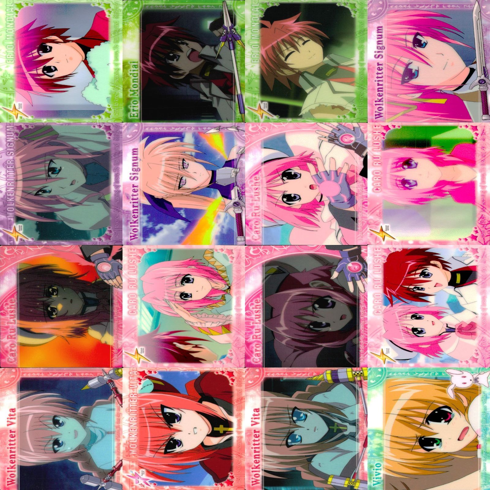 魔法少女リリカルなのは なのは カード セミコンプ まとめ Strikers