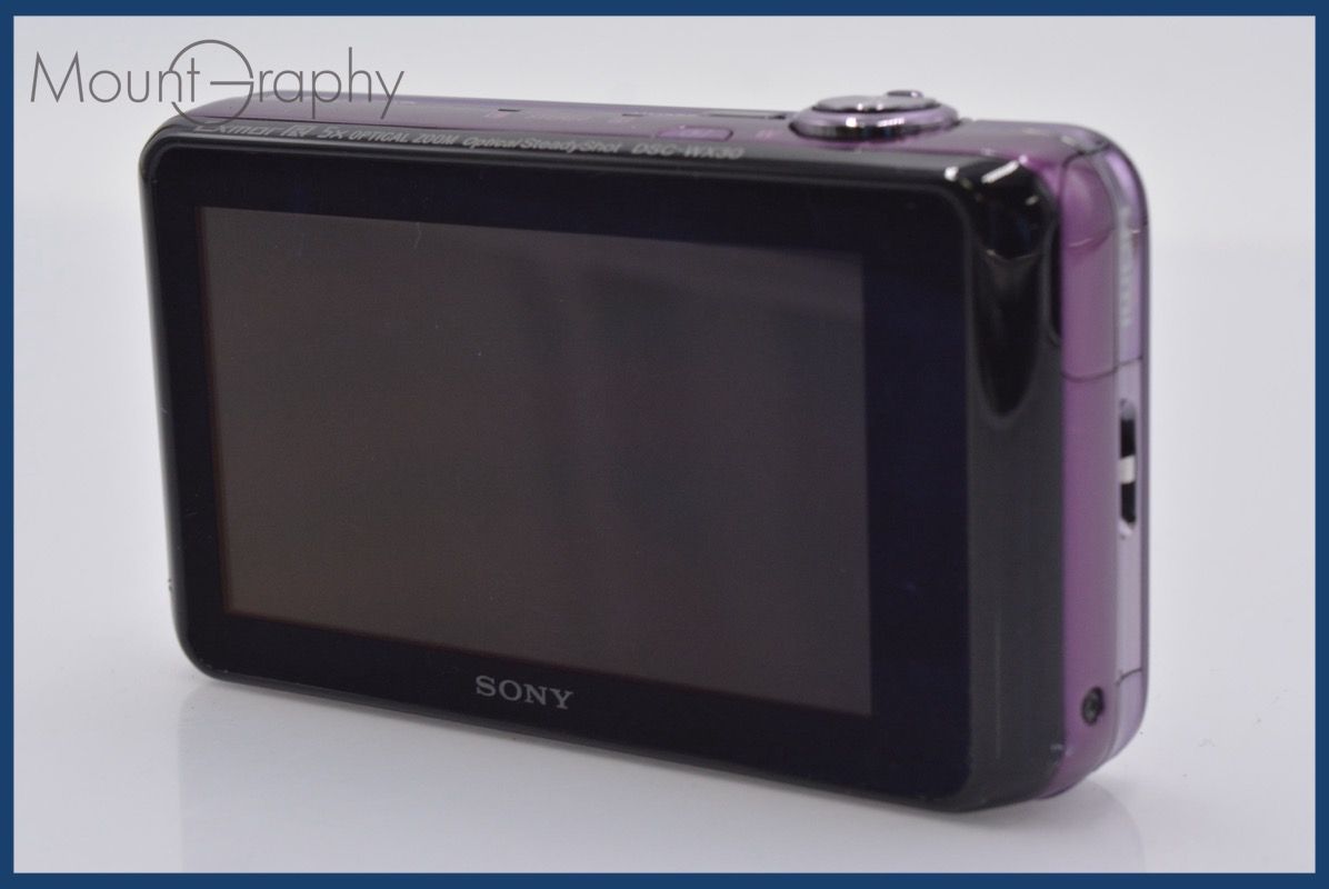 ★実用美品★ ソニー SONY Cyber-shot DSC-WX30 5x ★完動★同梱可 #R197 ☆実用美品☆ ソニー SONY Cyber-shot DSC-WX30 5x ☆完動☆同梱可