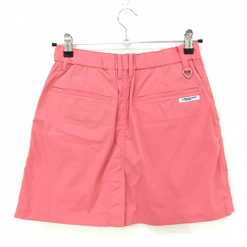 【美品】マスターバニーエディション　スカート　ウエストロゴ　ゴム　M相当 超美品】マスターバニー スカート ピンク ロゴレッド ウエスト一