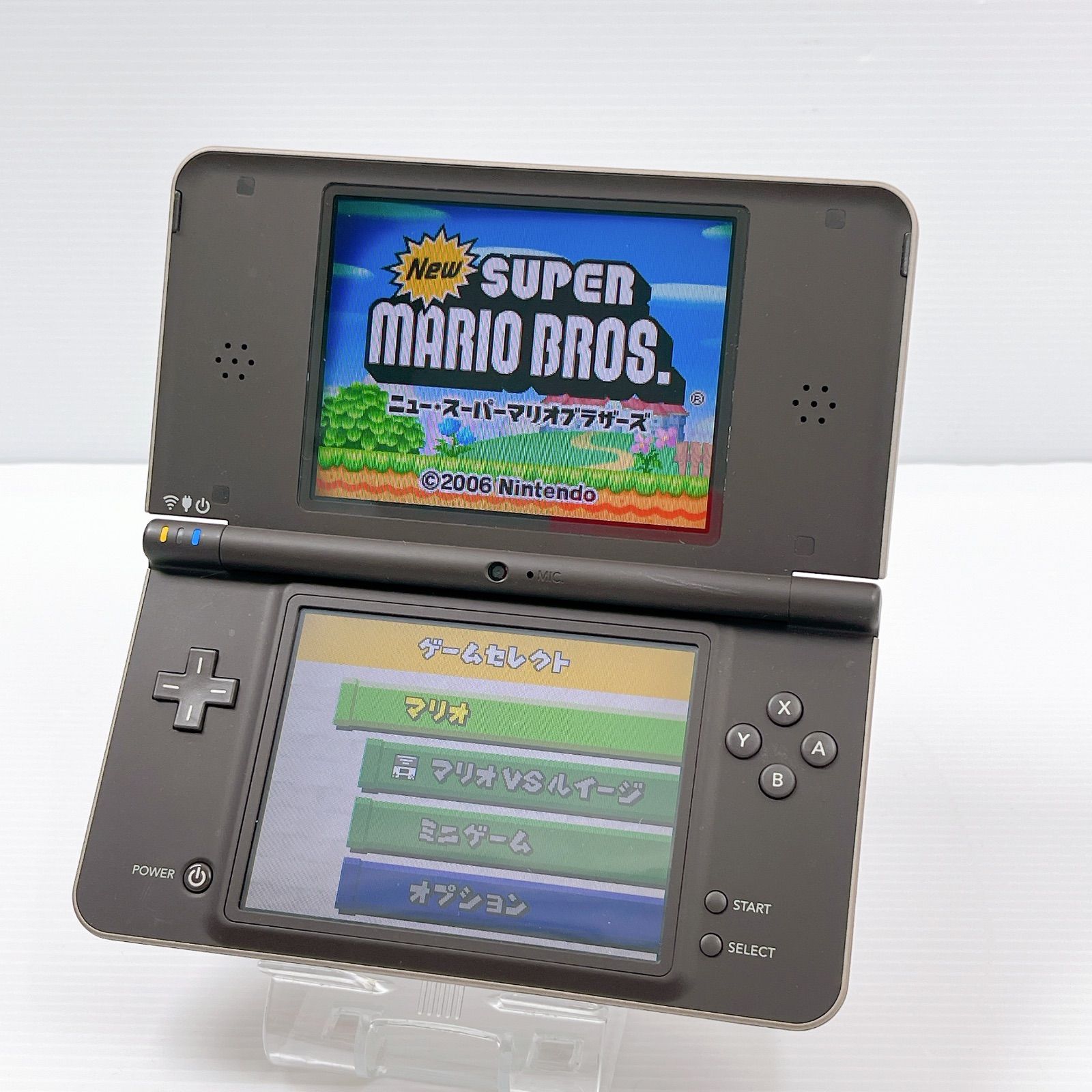 ニンテンドー DSi LL ダークブラウン 遊べるセット 動作確認済み
