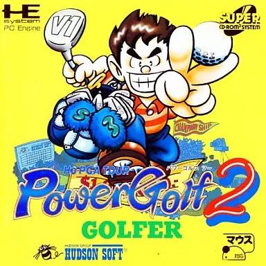 中古】PCエンジンスーパーCDソフト パワーゴルフ2 - メルカリ