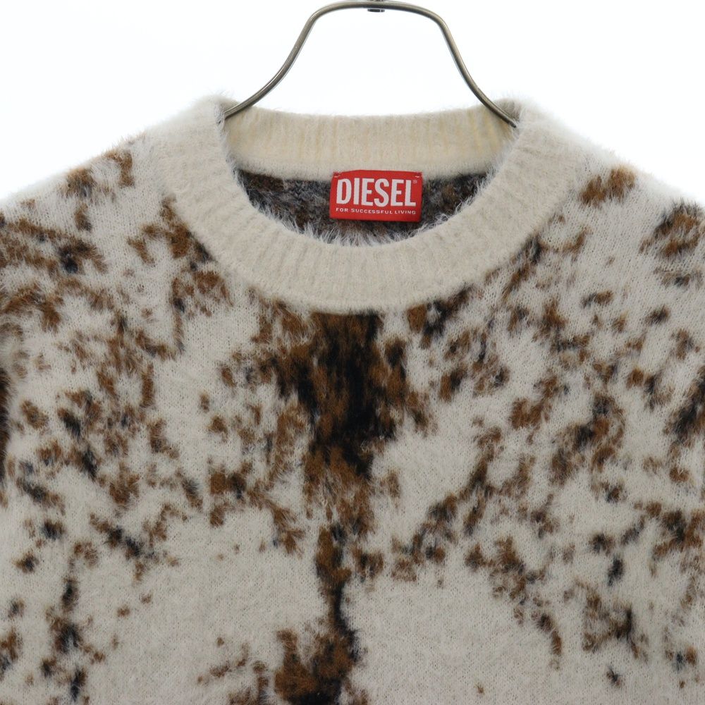 美品 DIESEL ディーゼル 現行 レオパード ニット セーター コムドット