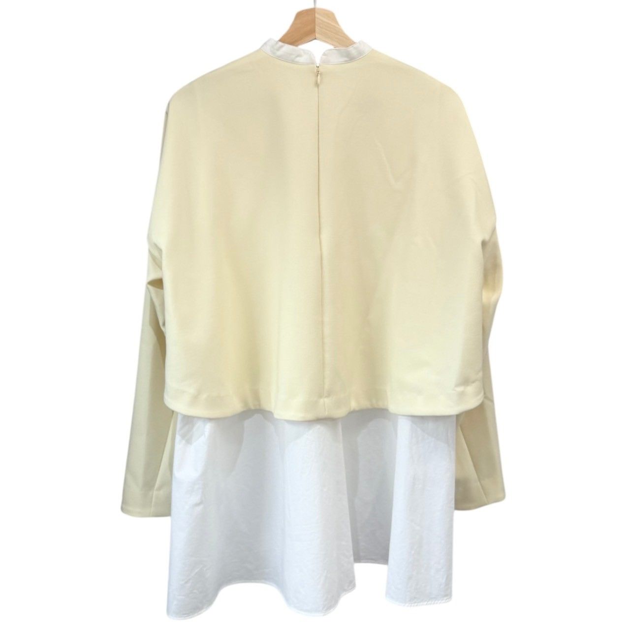 ENFOLD エンフォルド 21SS ダブルクロスSHレイヤーチュニック