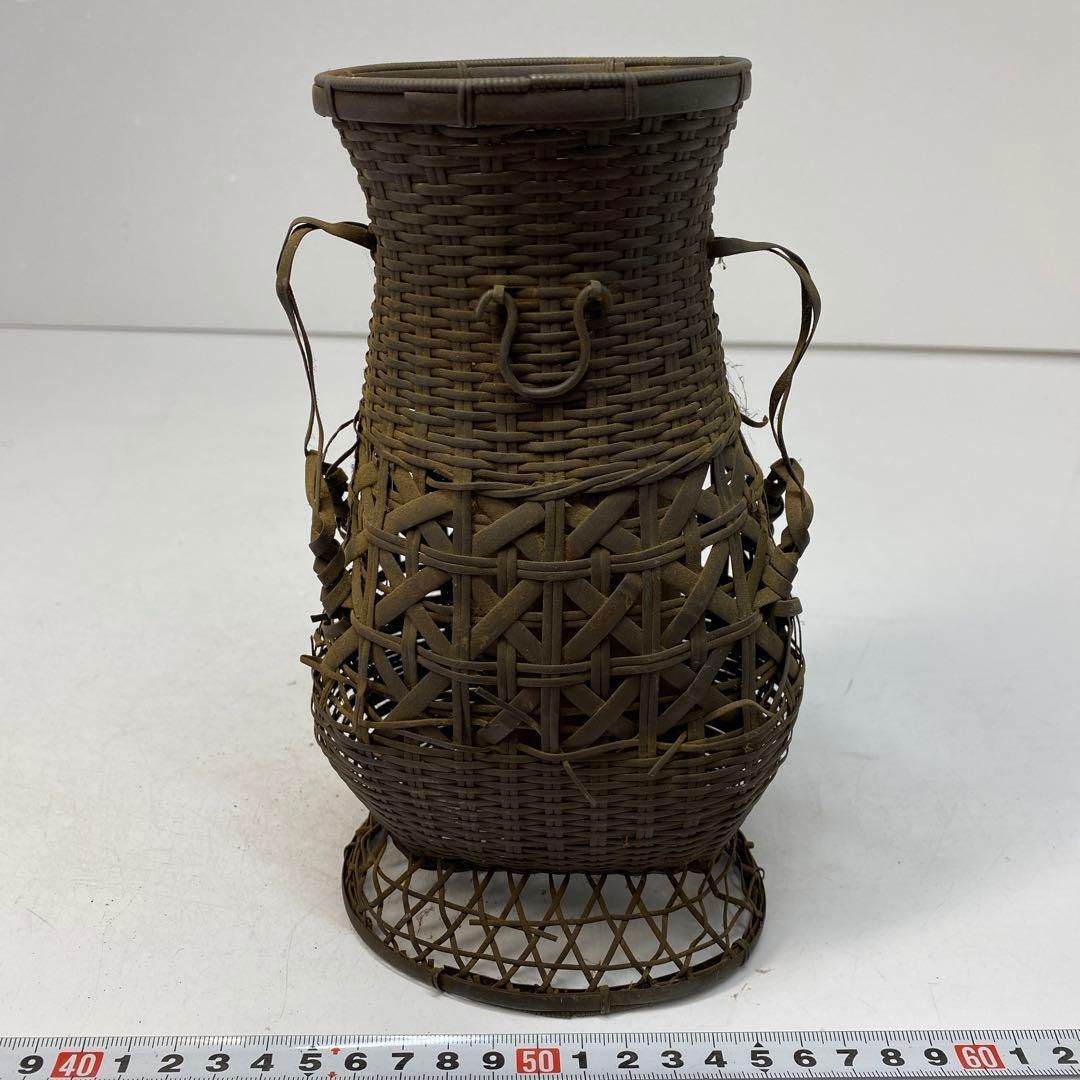古銅 銅製 網代 花瓶 208g 東さ6-0212① - メルカリ