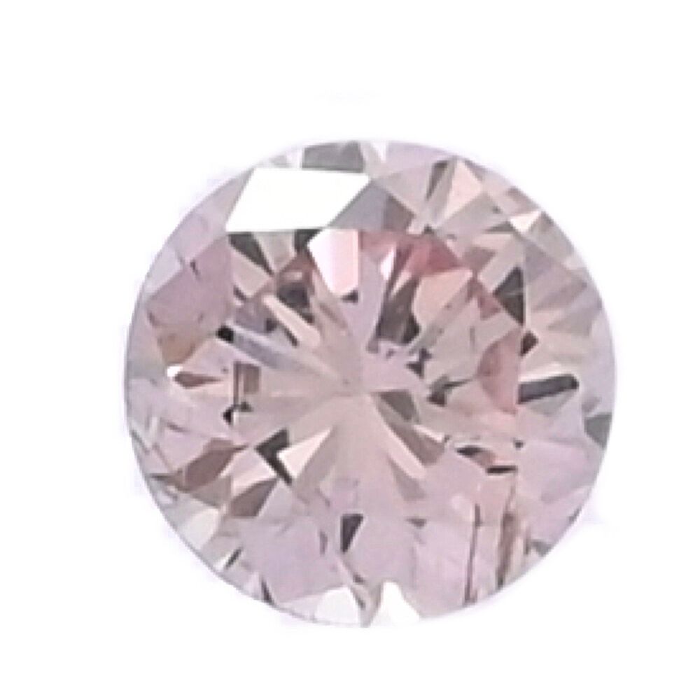 ピンクダイヤモンドルース0.196ct. FANCY ORANGY PINK 希少】 Fancy Orangy Pink 0.082ct ファンシー オレンジ ピンク