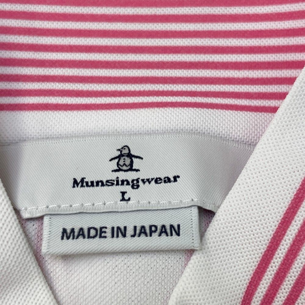 サイズ：L MUNSING WEAR マンシングウェア ハーフジップ 長袖T