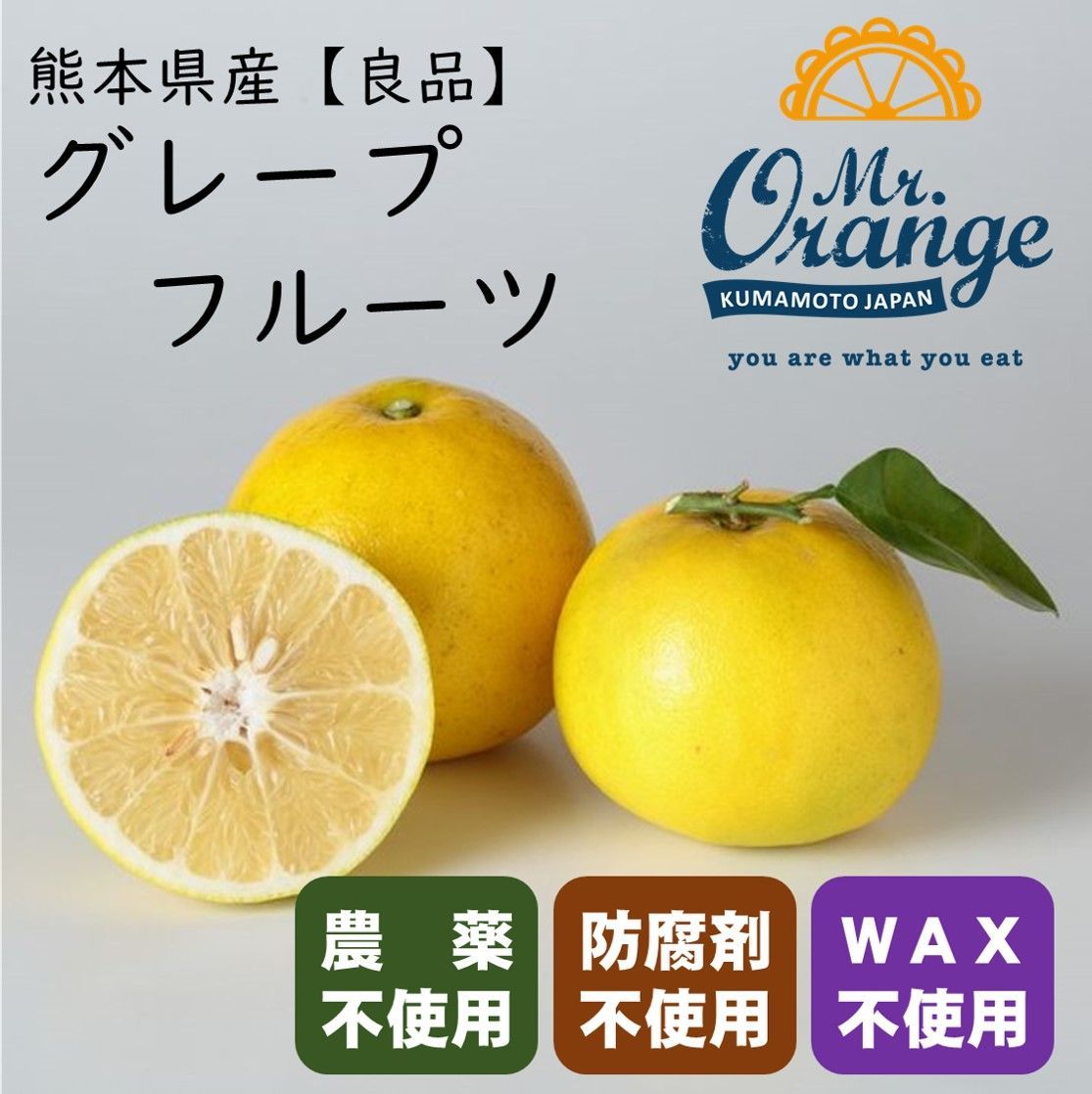nk.310様専用・農薬不使用グレープフルーツ＆レモン各1kg - メルカリ