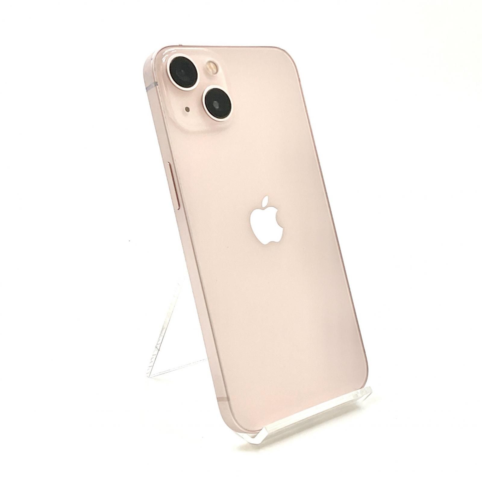 iPhone 13 128GB ピンク au 白ロム 動作確認済 81% 【全額返金