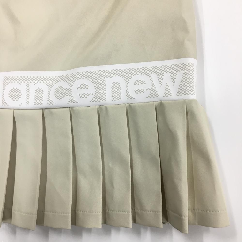 ☆SALE価格☆ニューバランスゴルフ スカート ライトベージュ 後