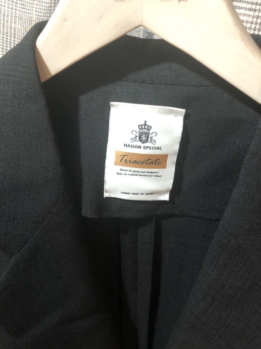 福岡出品 MAISON SPECIAL Triacetate Prime Over Tailored Jacket