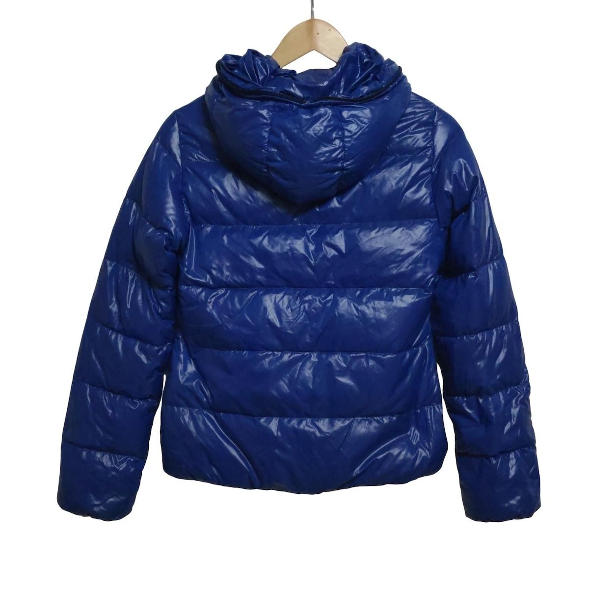 【美品】デュベティカ ダウンジャケット Thia-mat ネイビー 38 S 美品】デュベティカ ダウンジャケット Thia-mat ネイビー 38 S