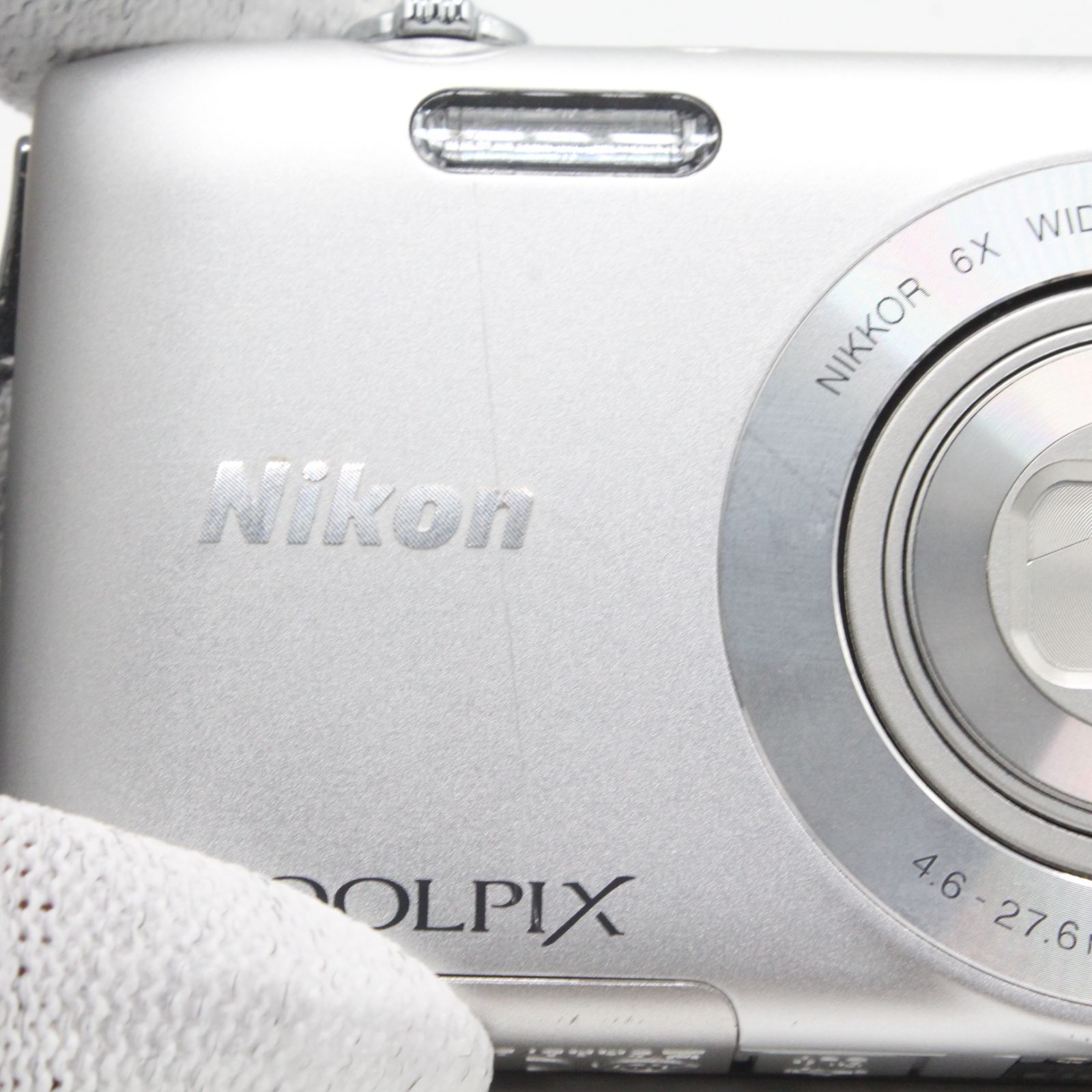 【美品】Nikon COOLPIX S3300 シルバー　動作確認済 Amazon | Nikon デジタルカメラ COOLPIX (クールピクス) S3300