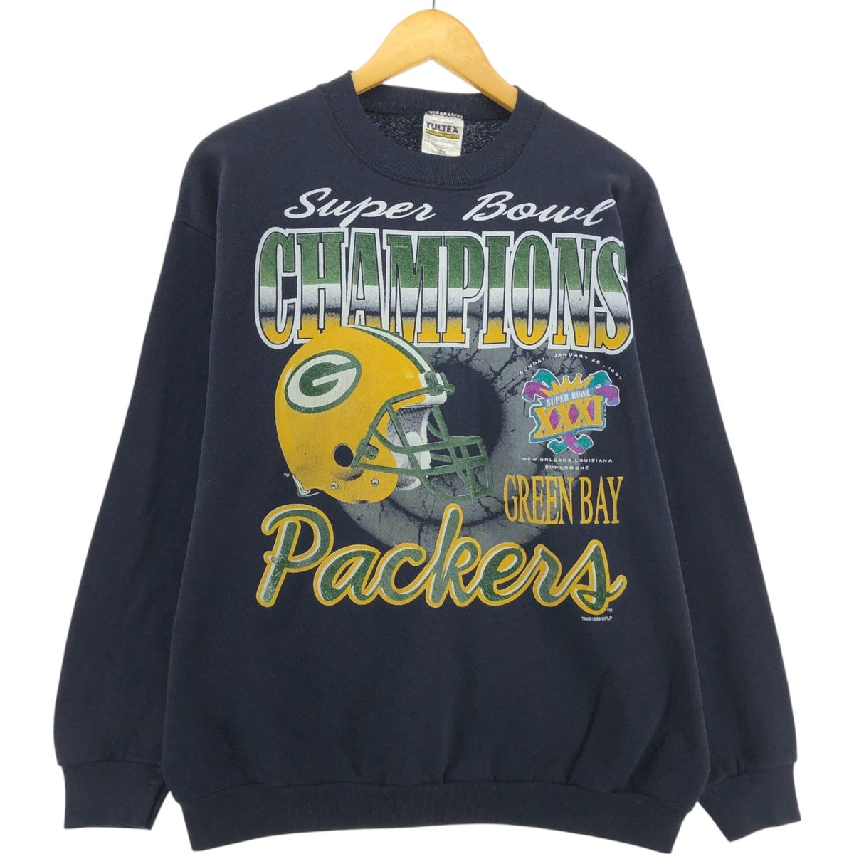 古着 90年代 タルテックス TULTEX SUPER BOWL XXXI スーパーボウル 