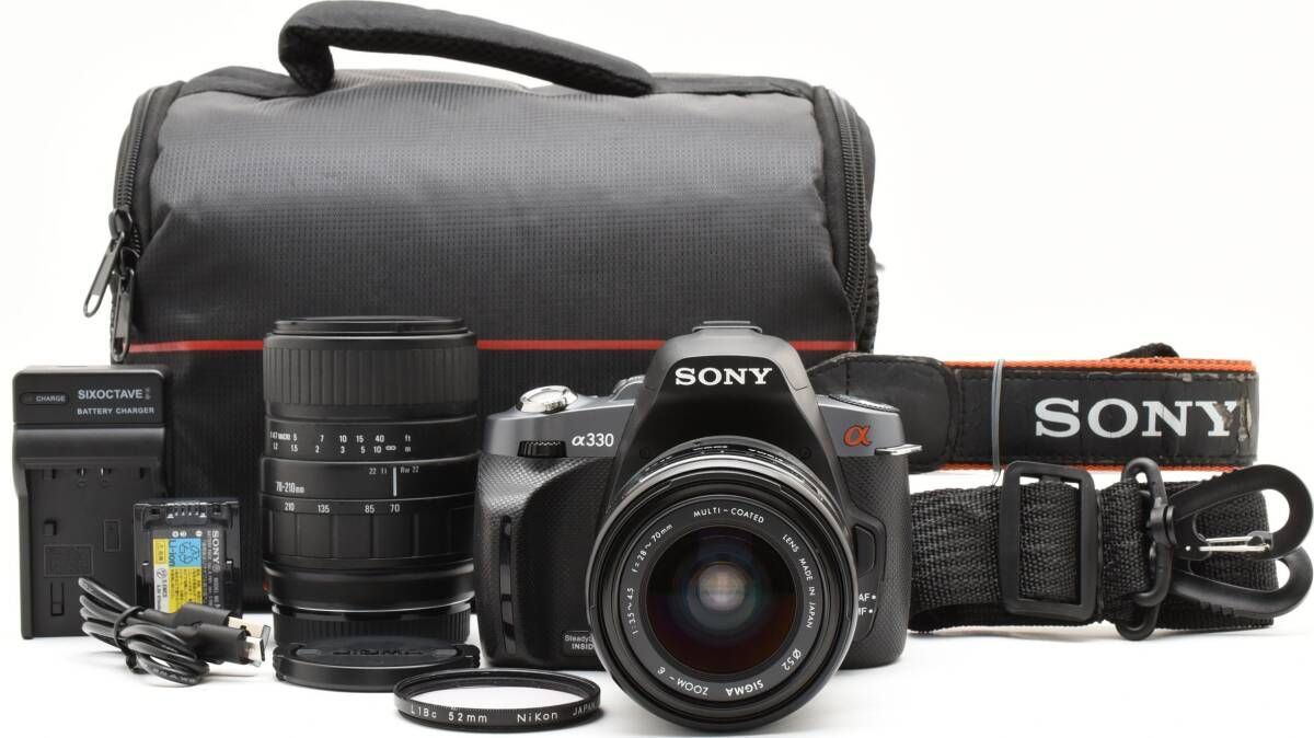 G09[6759C]SONY α330 ダブルズームセット DSLR-A330 G09[6759C]SONY α330 ダブルズームセット DSLR-A330