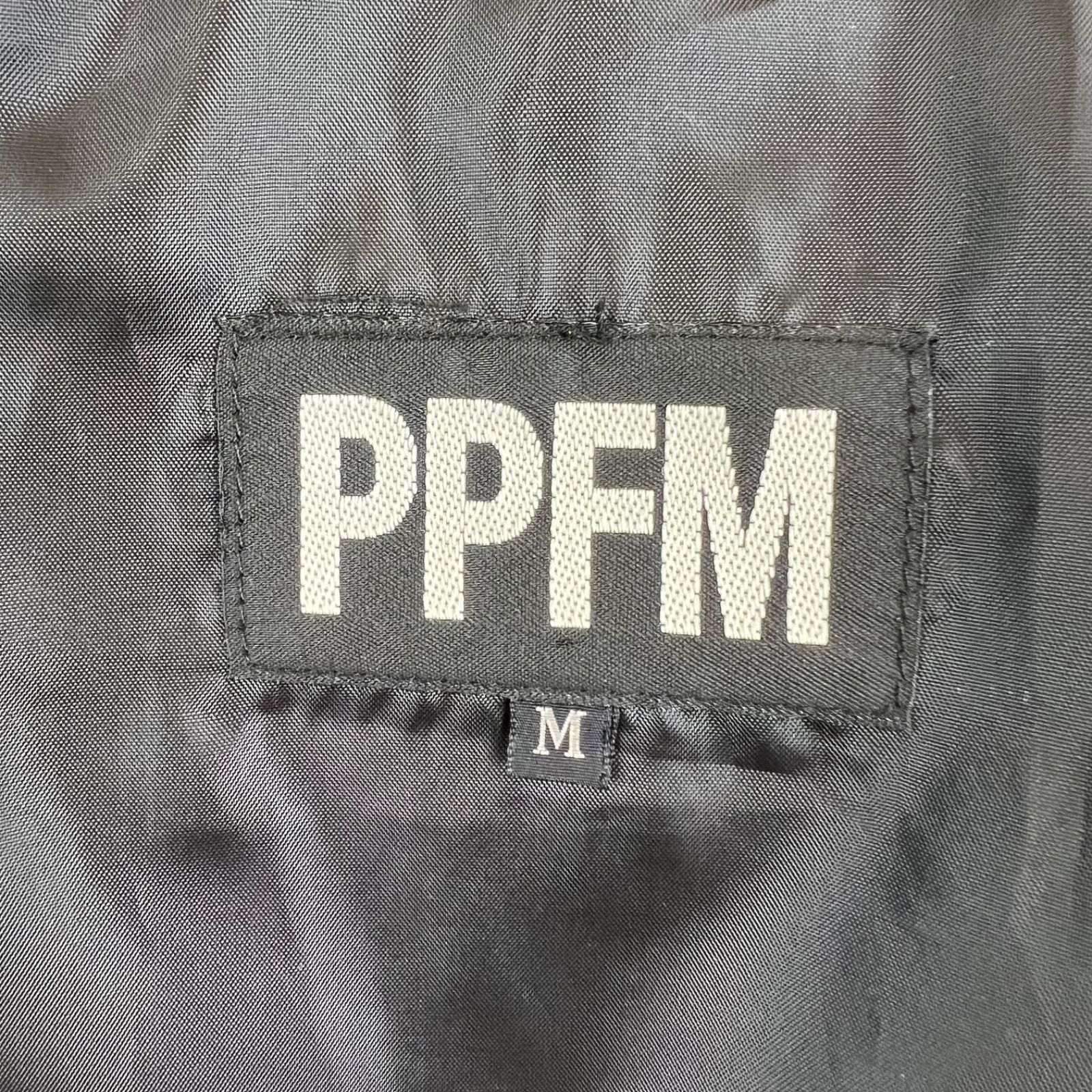 希少00s PPFM ピーピーエフエム ダメージ加工デニムライダースジャケット 希少00s PPFM ピーピーエフエム ダメージ加工デニムライダース