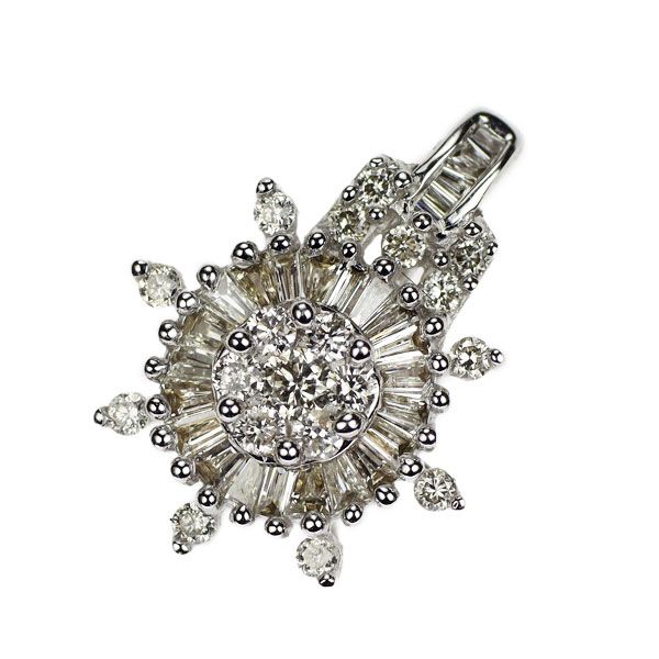K18WG ダイヤモンド トップ 商品詳細 ｜ JEWELRY SQUARE