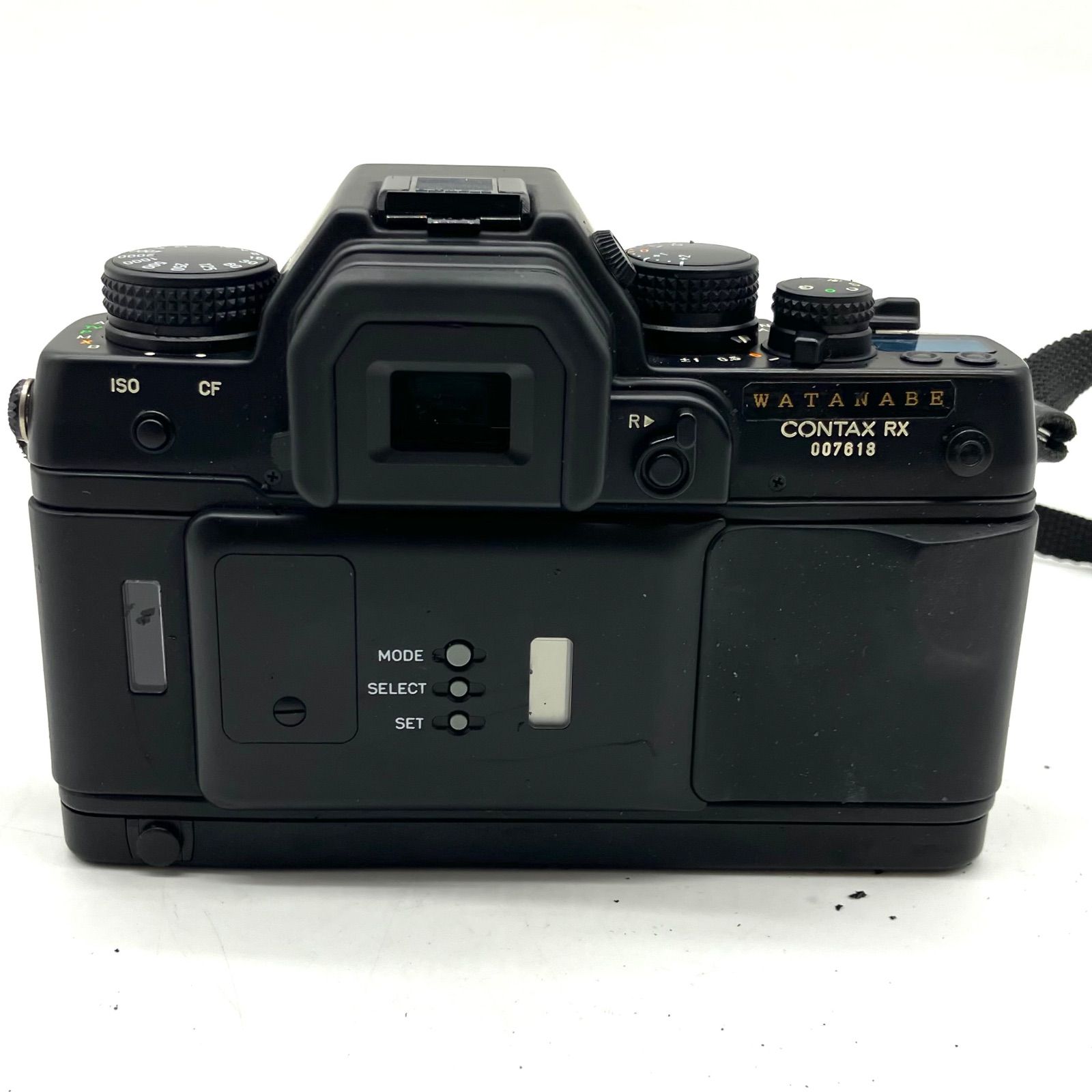 動作未確認】CONTAX 一眼レフフィルムカメラ RX 動作確認済 動作未確認】CONTAX 一眼レフフィルムカメラ RX 動作確認済