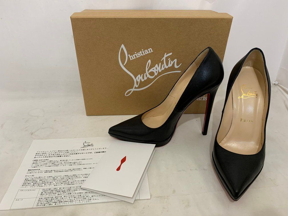 ⭐️美品　クリスチャンルブタン　サイズ35ハーフ　美品 CHRISTIAN LOUBOUTIN クリスチャンルブタン 【ほぼ未使用】正規品