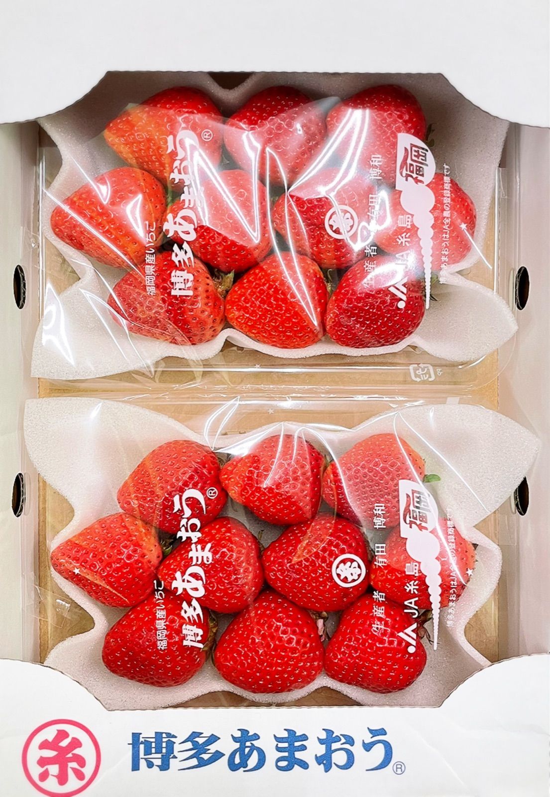 メルカリShops - 高級苺！福岡県産【あまおう】グランデorデラックス5Lサイズ 12パック(6箱)